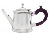Photo of William Will Pewter Teapot, Ebony Handle