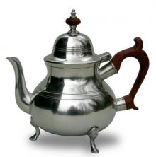 Footed Queen Anne Teapot
