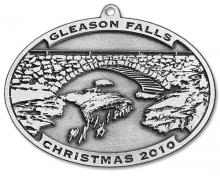 Gleason Falls Stone Arch Bridge Ornament