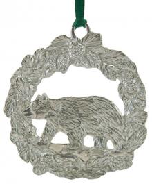 Photo of Black Bear Pewter Ornament