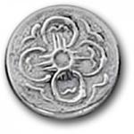 Pewter Button - Dogwood