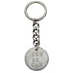 Photo of Pewter Yes We Can Keyring