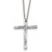 Photo of Plain Pewter Cross & Chain